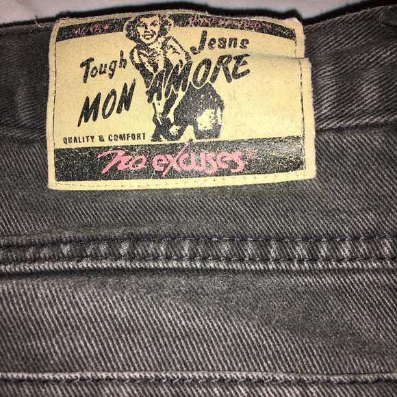 No Excuses Size 15/17 Black Jeans Sexy Jeanswear Tough - Picture 5 of 10